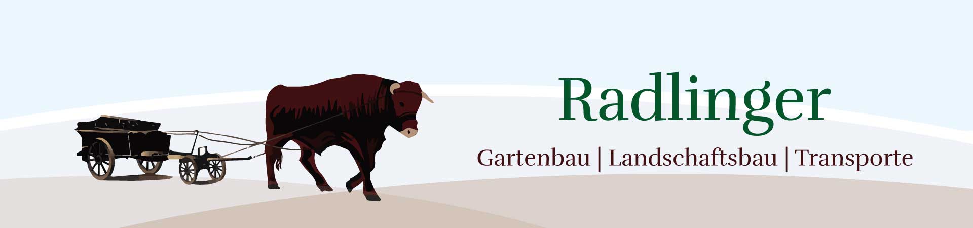 Logo Gartenbau Landschaftsbau Transporte Radlinger